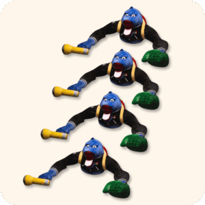 Animal OG V1 Plush 4PCS